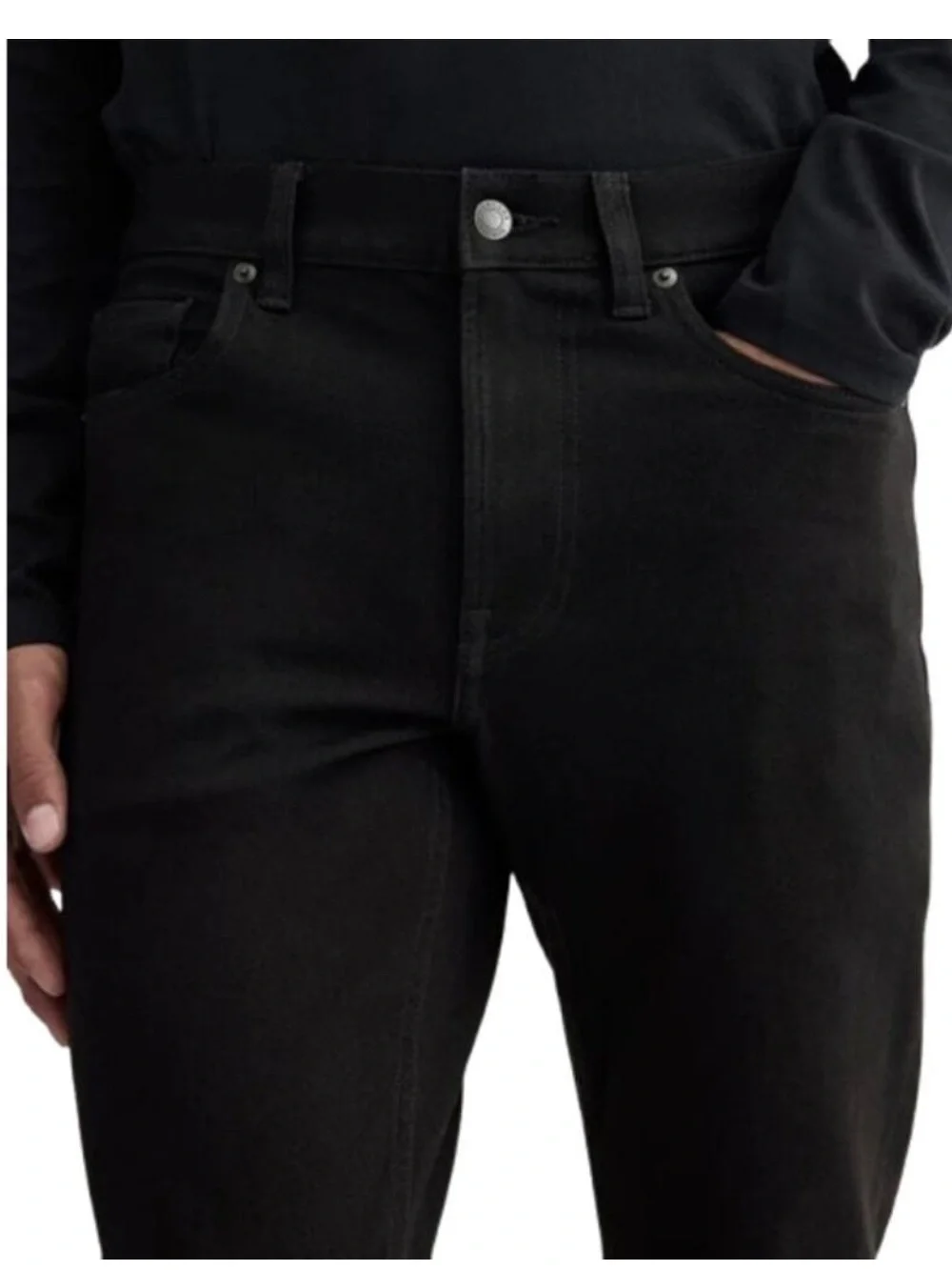 Everlane uniform black jeans